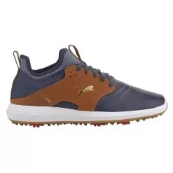 PUMA Ignite PWRADAPT Caged Crafted Golf Shoes 2020 -Golf Shop ann0682 peacoat leather brown team gold 1 84124.1595322302