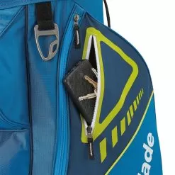 TaylorMade Select ST Cart Bag 2022 -Golf Shop ann3127 blue navy lime neon 5 64956.1658555841