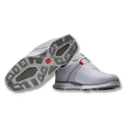 FootJoy Pro SL Sport Spikeless Golf Shoes 2023 -Golf Shop ann3198 white light gray orange 5 56175.1660980161