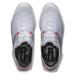 FootJoy Pro SL Sport Spikeless Golf Shoes 2023 -Golf Shop ann3198 white light gray orange 6 69204.1660980164