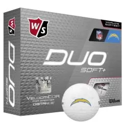 Wilson Duo Soft+ NFL Golf Balls 2020 -Golf Shop lrl0108 los angeles chargers white 1 25306.1606290778