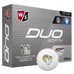 Wilson Duo Soft+ NFL Golf Balls 2020 -Golf Shop lrl0108 los angeles rams white 1 88622.1606290575