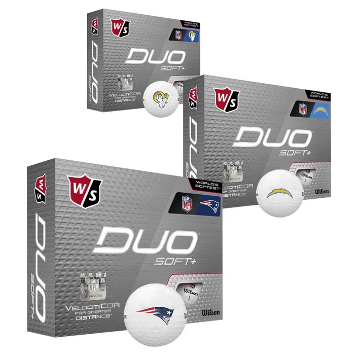 Wilson Duo Soft+ NFL Golf Balls 2020