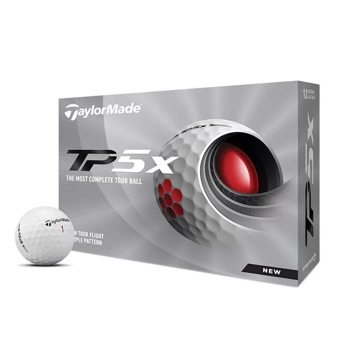 TaylorMade TP5x Golf Balls 2021 4 TaylorMade TP5x Golf Balls 2021 - Image 2