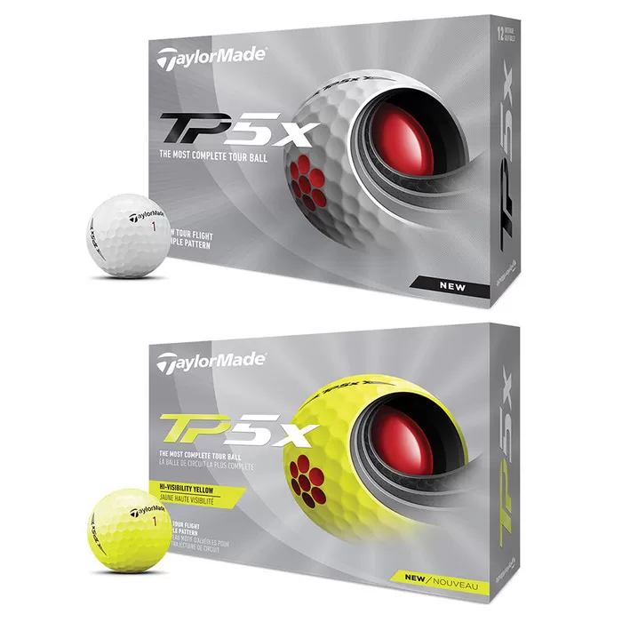 TaylorMade TP5x Golf Balls 2021 3 TaylorMade TP5x Golf Balls 2021