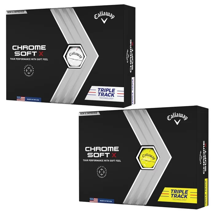 Callaway Chrome Soft X Triple Track 22 Golf Balls 2022