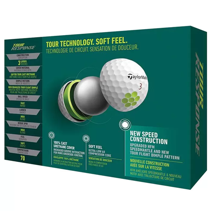 TaylorMade Tour Response Golf Balls 2022 5 TaylorMade Tour Response Golf Balls 2022 - Image 3