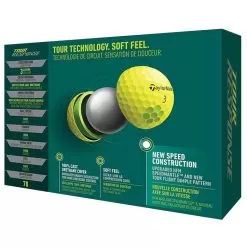 TaylorMade Tour Response Golf Balls 2022 13 TaylorMade Tour Response Golf Balls 2022 -Golf Shop lrl0914 yellow 2 65352.1654135558