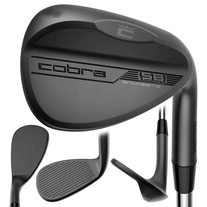 Cobra King Snakebite Black Wedge 2023 3 Cobra King Snakebite Black Wedge 2023