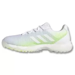 Adidas CodeChaos Spikeless Golf Shoes 2020 Women -Golf Shop via0208 white white signal green 2 84559.1580775832