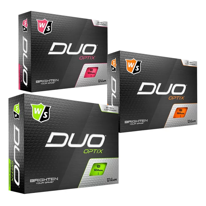 Wilson Duo Optix Golf Balls 2020 3 Wilson Duo Optix Golf Balls 2020
